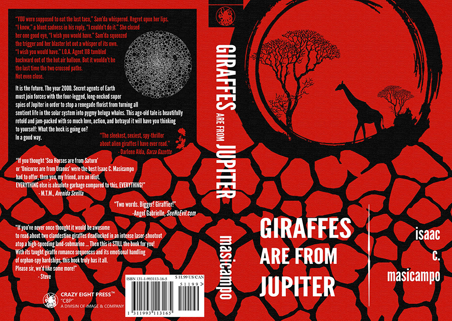 book cover giraffes