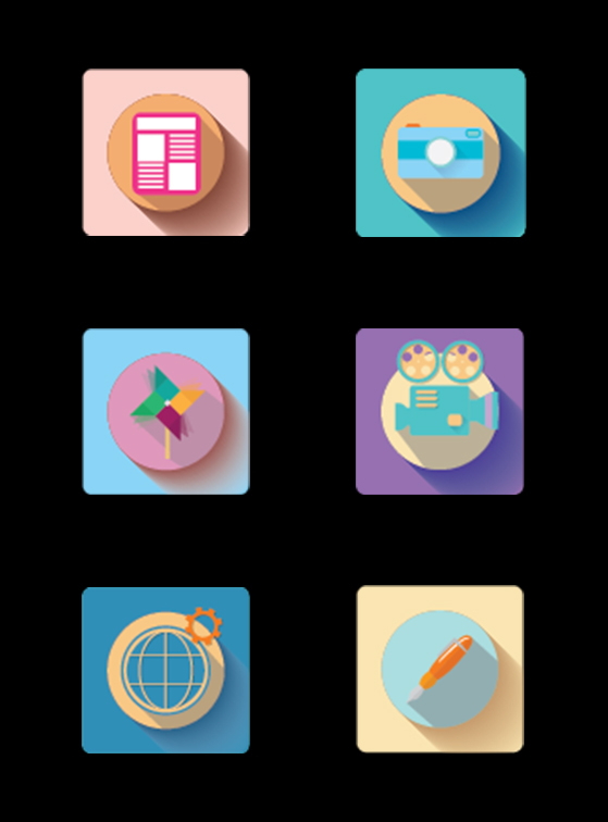multiple icons